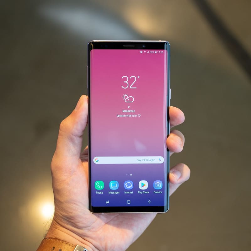 smart scroll note 9